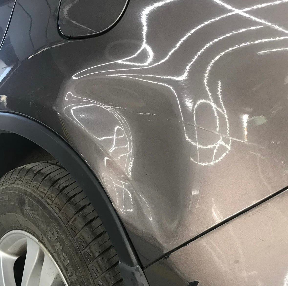 Quarter Panel — before repair
